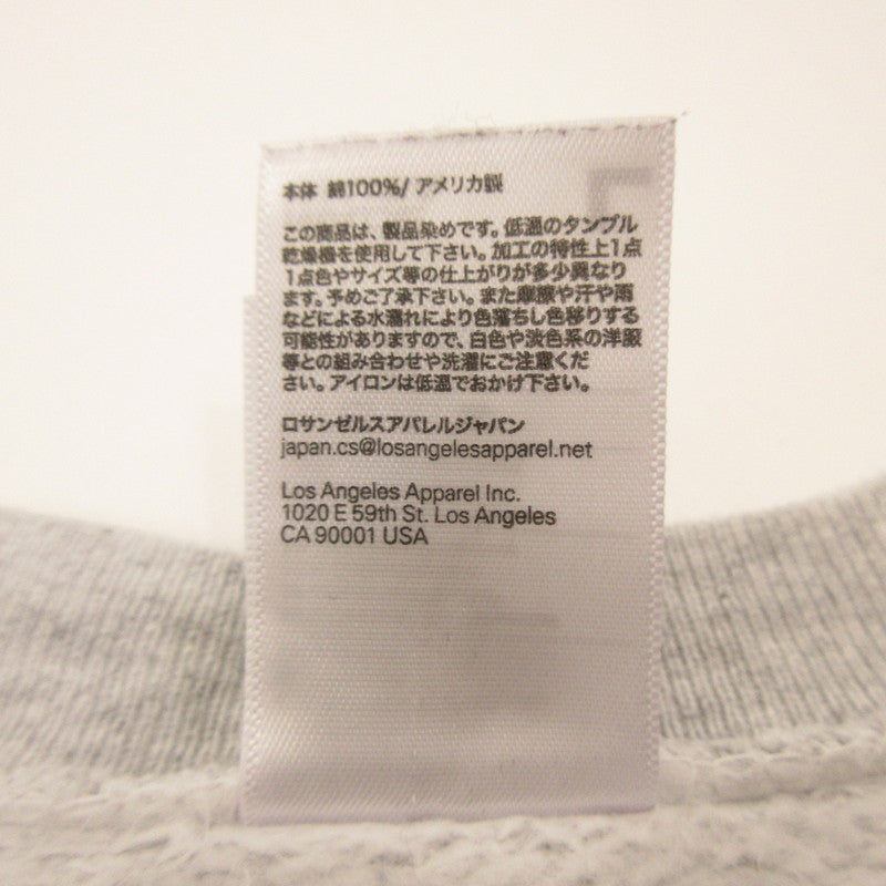 【Used】LOS ANGELES APPAREL | Los Angeles Apparel 14oz Sweatshirt Grey Size: L