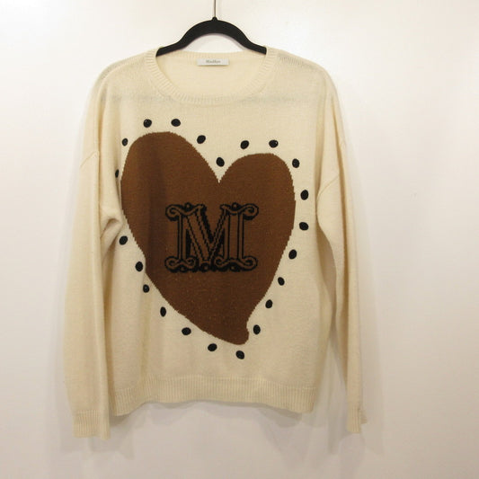 MAX MARA | マックスマーラ PANARIA セーター 2313611131 国内正規品　カシミヤ混 アイボリー サイズ：M