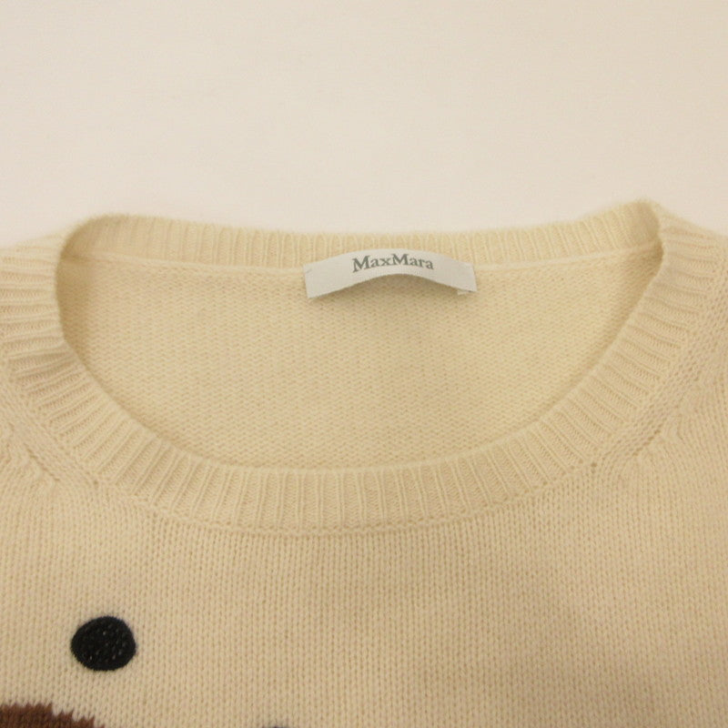 MAX MARA | マックスマーラ PANARIA セーター 2313611131 国内正規品　カシミヤ混 アイボリー サイズ：M