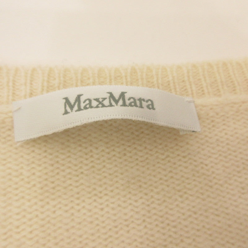 MAX MARA | マックスマーラ PANARIA セーター 2313611131 国内正規品　カシミヤ混 アイボリー サイズ：M