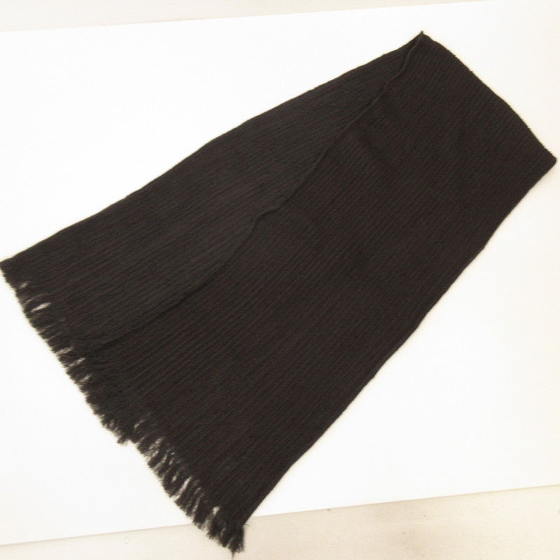Used] ISSEY MIYAKE MEN | Silk Scarf ME93-AD006 Black