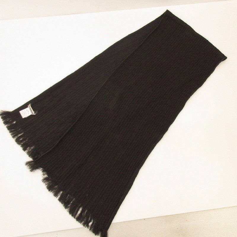 Used] ISSEY MIYAKE MEN | Silk Scarf ME93-AD006 Black