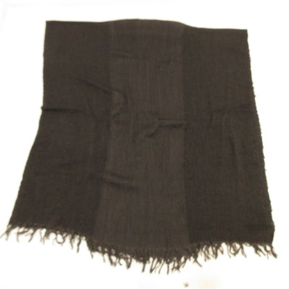 【中古】ISSEY MIYAKE MEN | イッセイミヤケ メン カシミヤ混 マフラー ME93-AD007 リボン織 ブラック