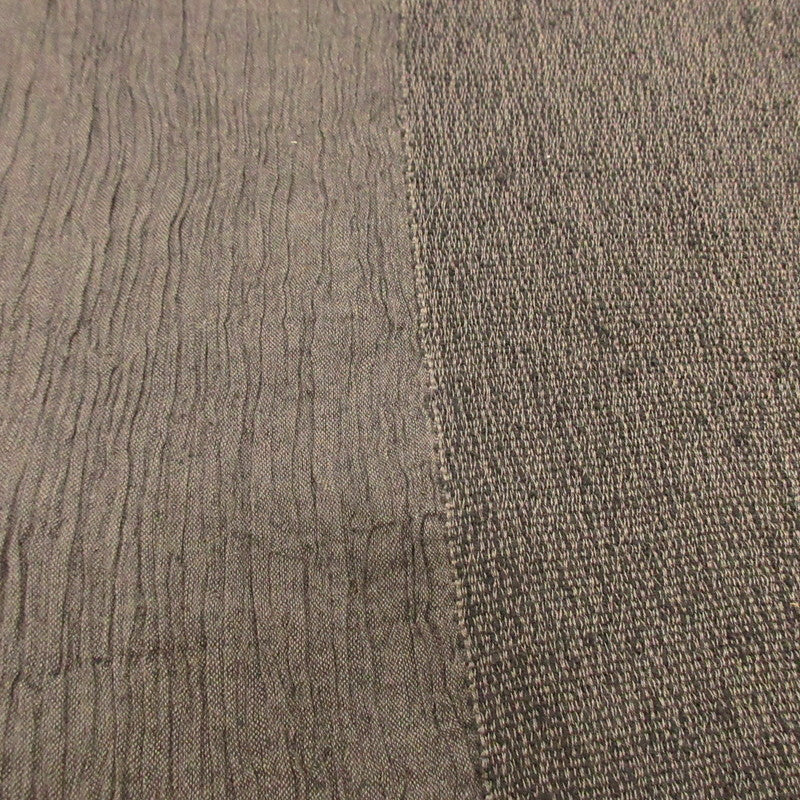 【中古】ISSEY MIYAKE MEN | イッセイミヤケ メン カシミヤ混 マフラー ME93-AD007 リボン織 ブラック