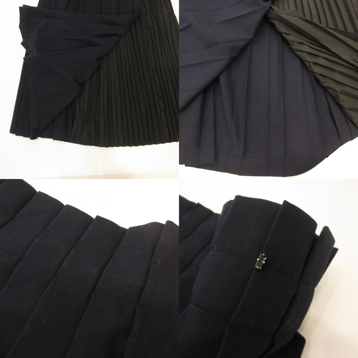MAX MARA | マックスマーラ プリーツスカート スカート 710602866 SPORTMAX CODE ネイビー サイズ：36