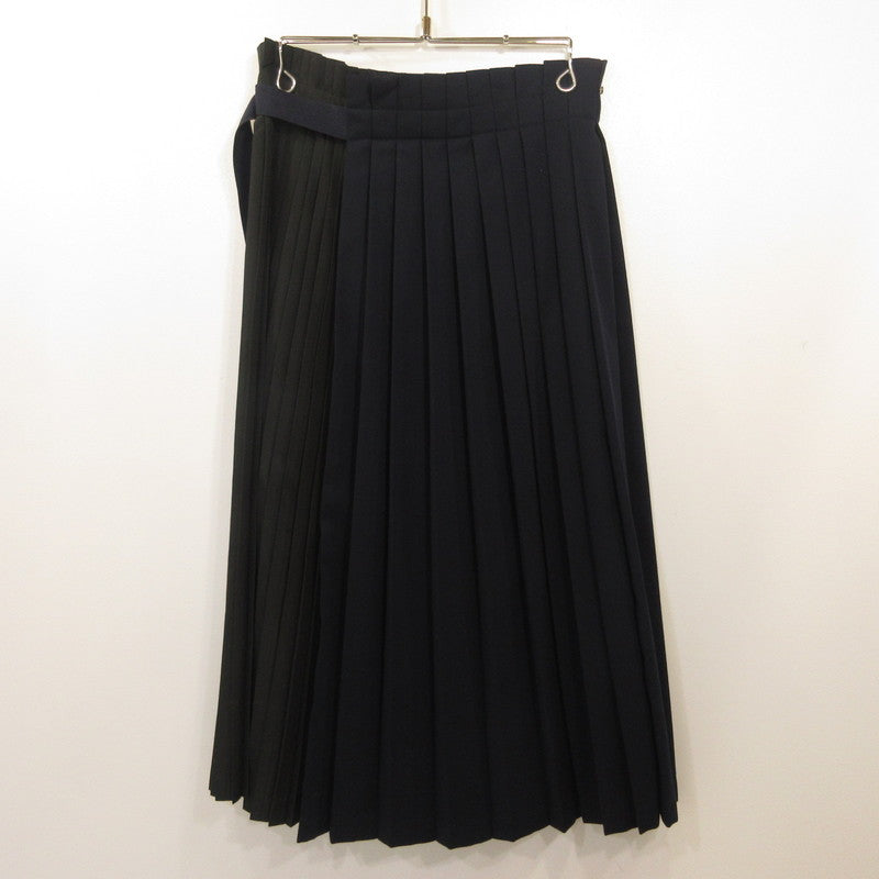 MAX MARA | マックスマーラ プリーツスカート スカート 710602866 SPORTMAX CODE ネイビー サイズ：36