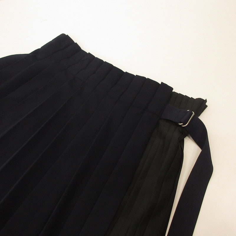 MAX MARA | マックスマーラ プリーツスカート スカート 710602866 SPORTMAX CODE ネイビー サイズ：36