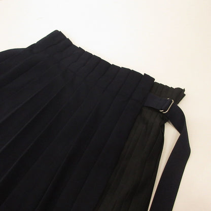 MAX MARA | マックスマーラ プリーツスカート スカート 710602866 SPORTMAX CODE ネイビー サイズ：36