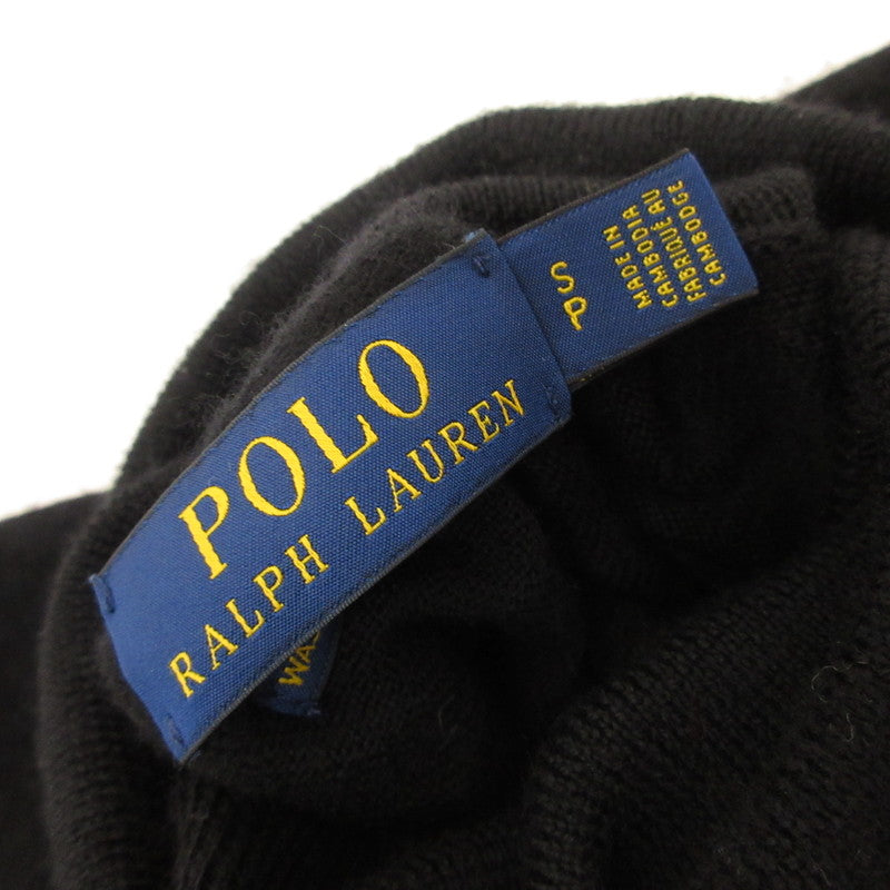 POLO RALPH LAUREN | ポロ・ラルフローレン タートルネック セーター ブラック サイズ：S