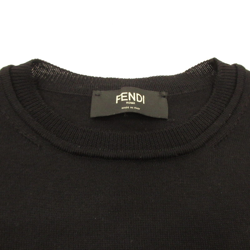 FENDI | Fendi MONSTER Sweater FZZ153 Black Size: 44