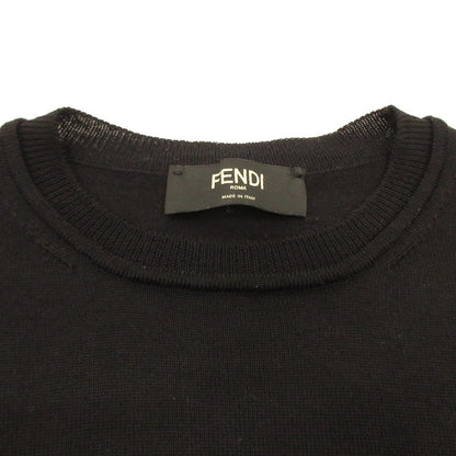 FENDI | Fendi MONSTER Sweater FZZ153 Black Size: 44