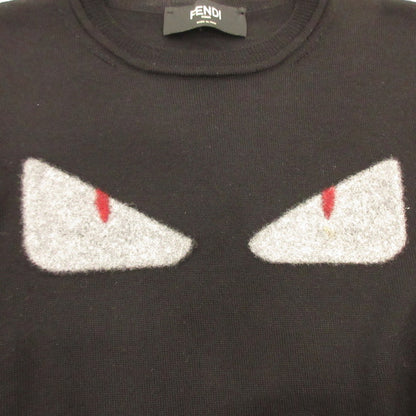FENDI | Fendi MONSTER Sweater FZZ153 Black Size: 44