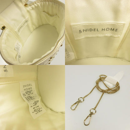 【Used】snidel | Snidel Bijou Quilted Vanity Bag Shoulder Bag SHGB252235 White