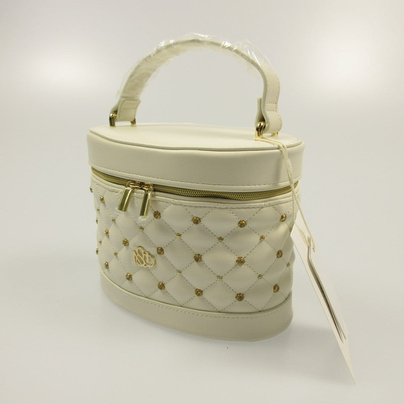 【Used】snidel | Snidel Bijou Quilted Vanity Bag Shoulder Bag SHGB252235 White