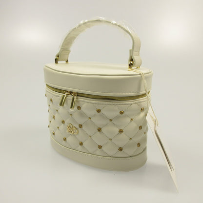 【Used】snidel | Snidel Bijou Quilted Vanity Bag Shoulder Bag SHGB252235 White