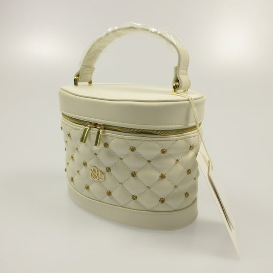 【中古】snidel | スナイデル ビジューキルティングバニティバッグ ショルダーバッグ SHGB252235 ホワイト