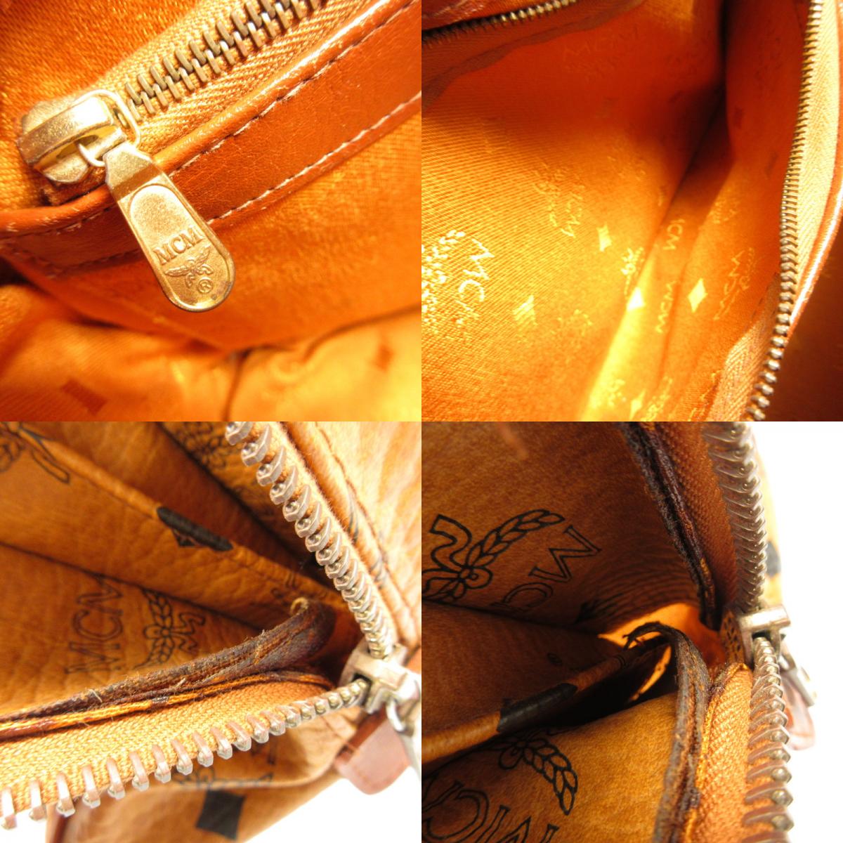 【Used】MCM | M.C.M. Boston Bag Visetos