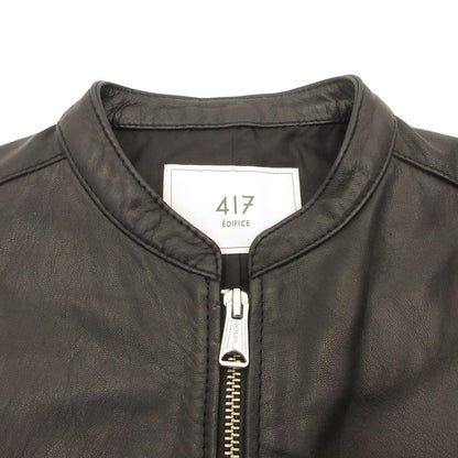 EDIFICE | Edifice Single Rider's Leather Jacket 19-011-312-4323-1-0 Black Size: S