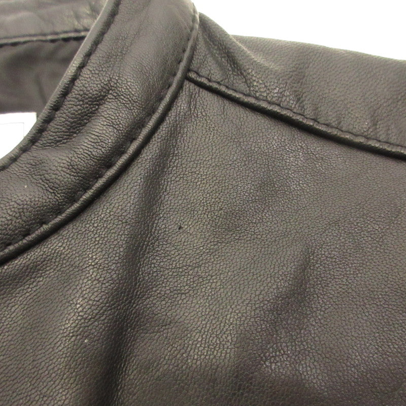 EDIFICE | Edifice Single Rider's Leather Jacket 19-011-312-4323-1-0 Black Size: S