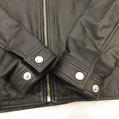 EDIFICE | Edifice Single Rider's Leather Jacket 19-011-312-4323-1-0 Black Size: S