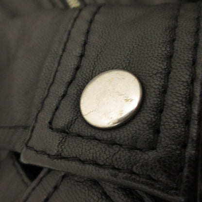 EDIFICE | Edifice Single Rider's Leather Jacket 19-011-312-4323-1-0 Black Size: S
