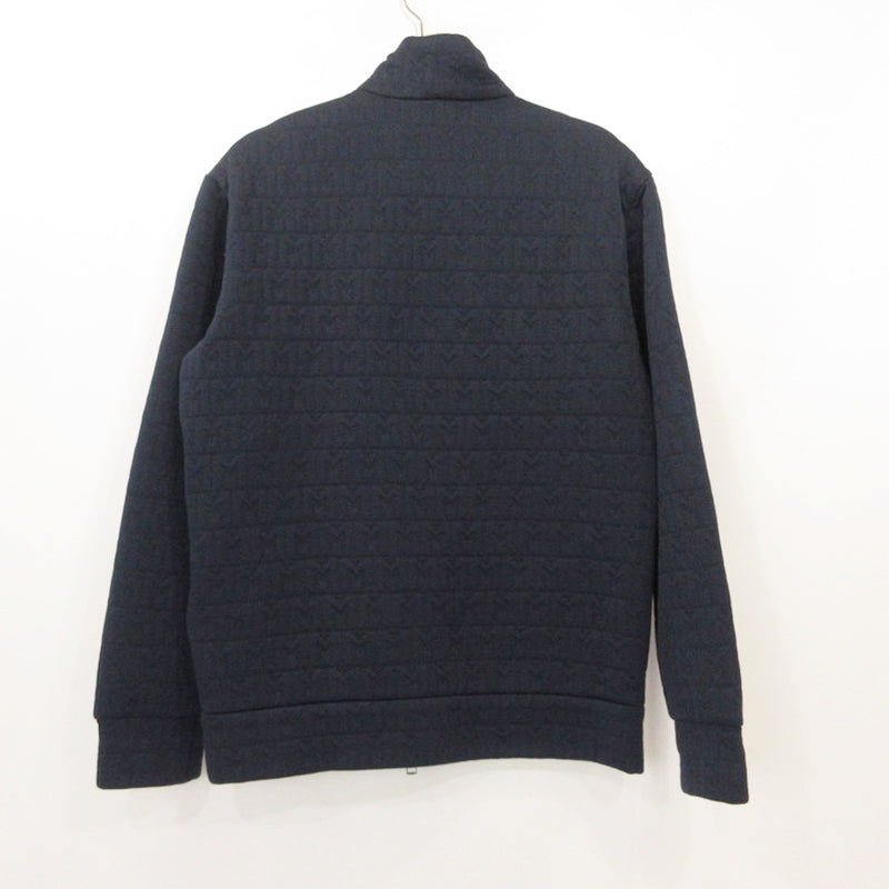 MONCLER | モンクレール MAGLIA APERTA CON ZIP ジャージ J10918G00016 国内正規品 ネイビー サイズ：S