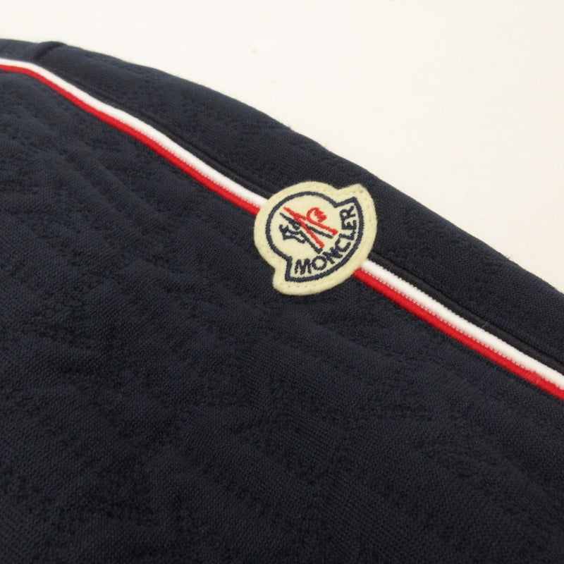 MONCLER | モンクレール MAGLIA APERTA CON ZIP ジャージ J10918G00016 国内正規品 ネイビー サイズ：S