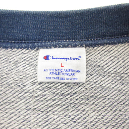 【中古】Champion | チャンピオン スウェット C8-Z005 直営限定コレクション ブルー サイズ：L【姫路東店】