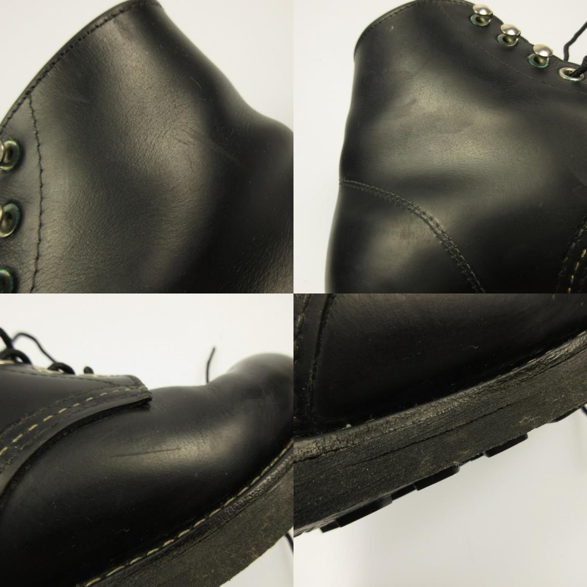 [Used] RED WING | Red Wing 6-INCH CLASSIC ROUND Boots 8165 2013 Black 24cm