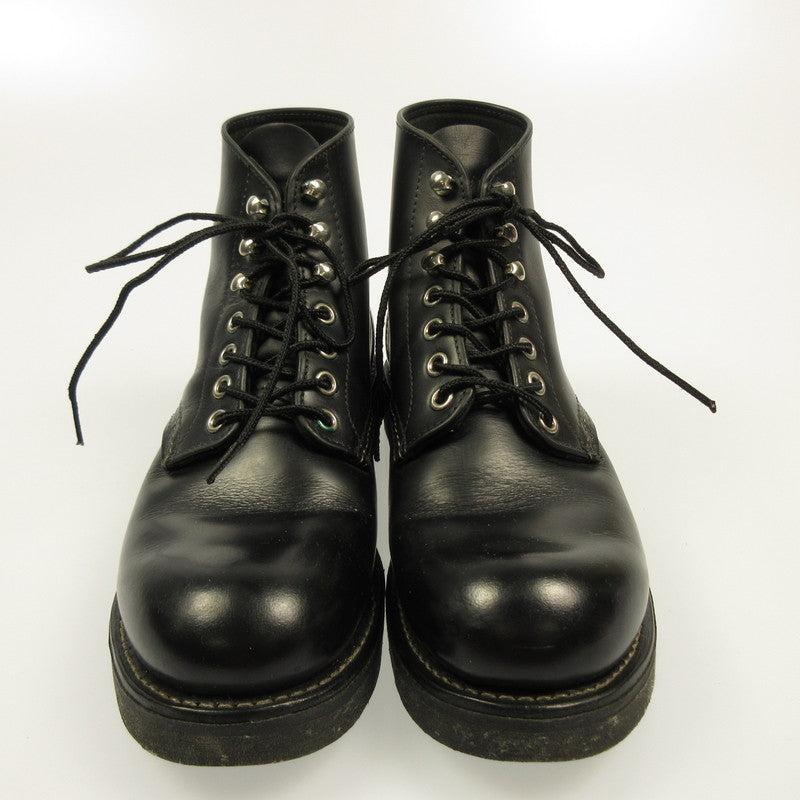 [Used] RED WING | Red Wing 6-INCH CLASSIC ROUND Boots 8165 2013 Black 24cm