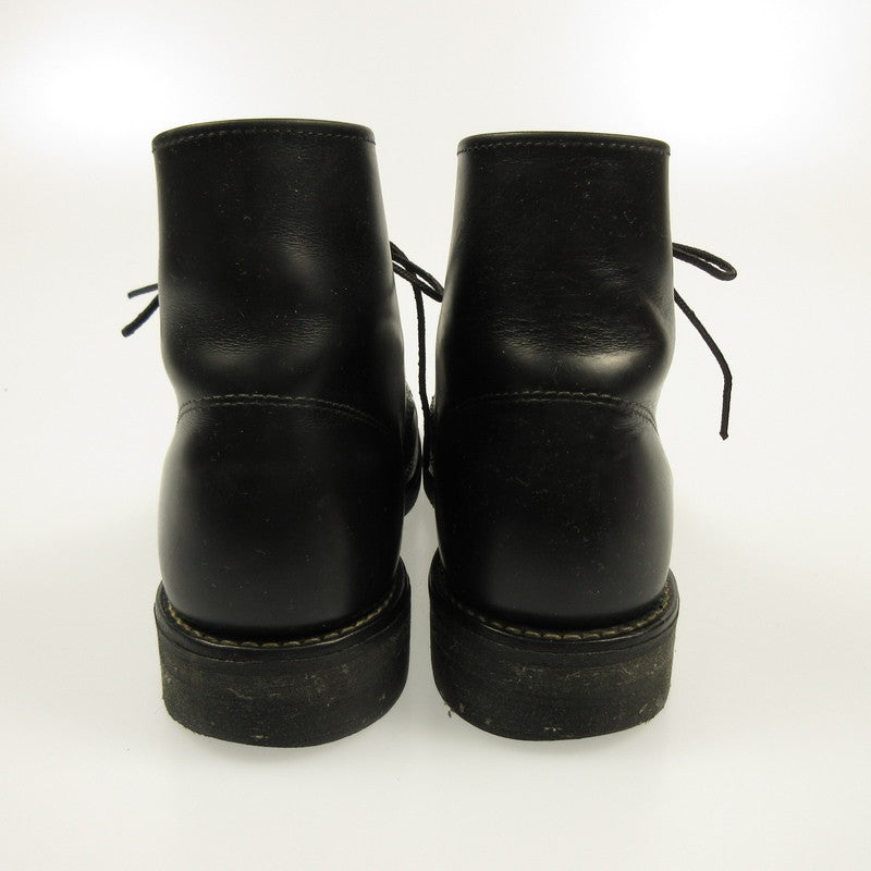 [Used] RED WING | Red Wing 6-INCH CLASSIC ROUND Boots 8165 2013 Black 24cm