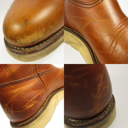 [Used] RED WING | Red Wing Pecos Boots 866 1997 Green Dog Tag Brown