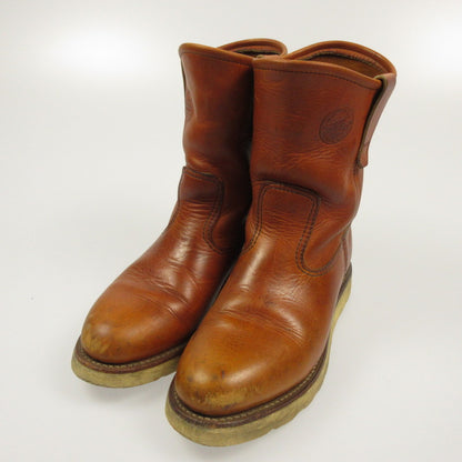 [Used] RED WING | Red Wing Pecos Boots 866 1997 Green Dog Tag Brown