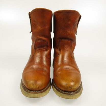 [Used] RED WING | Red Wing Pecos Boots 866 1997 Green Dog Tag Brown