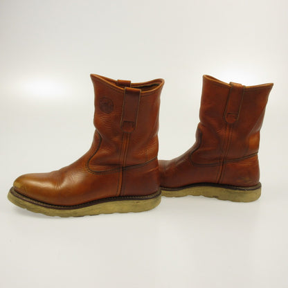 [Used] RED WING | Red Wing Pecos Boots 866 1997 Green Dog Tag Brown