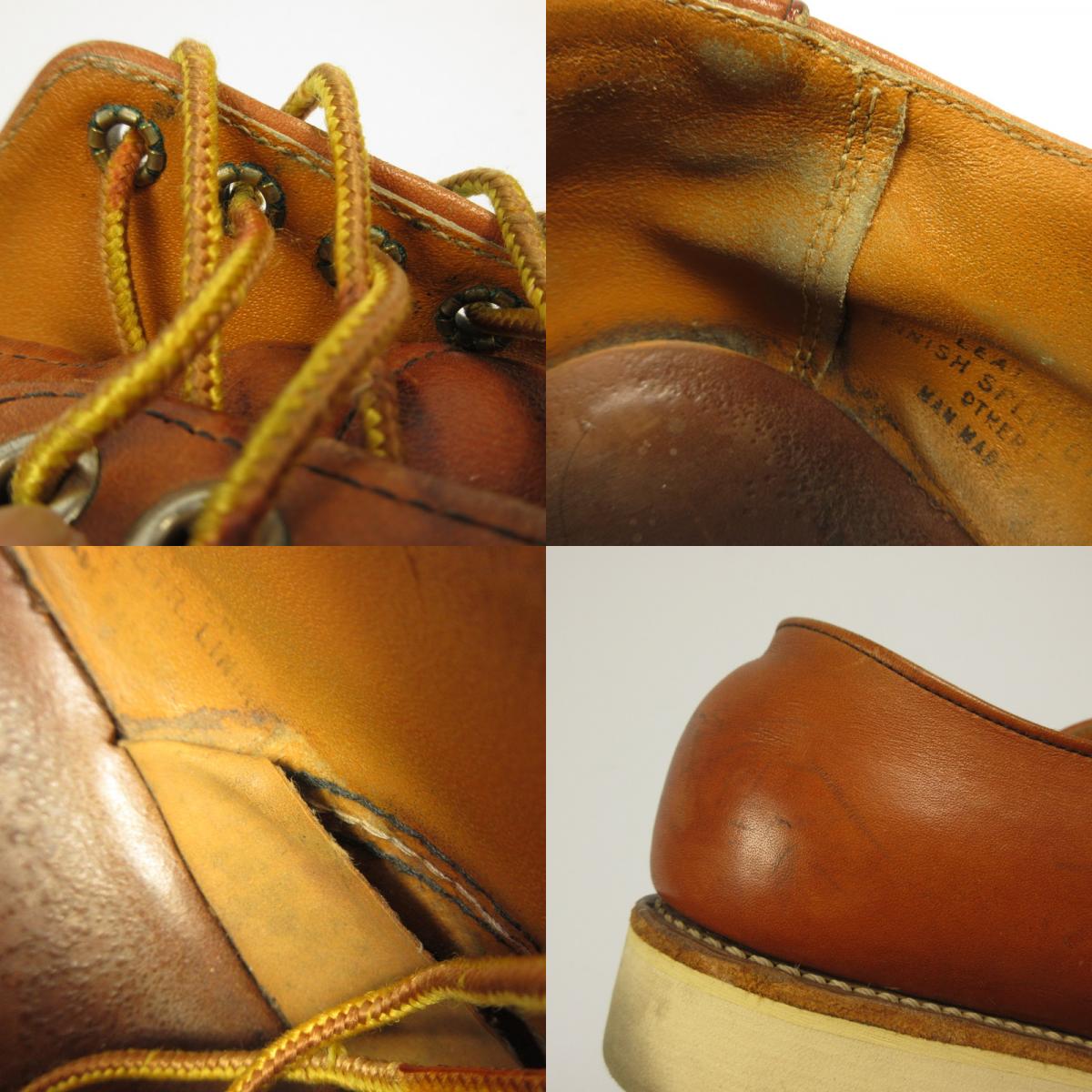 [Used] RED WING | Red Wing Other Shoes 8102 Printed Feather Tag 70-80s Brown