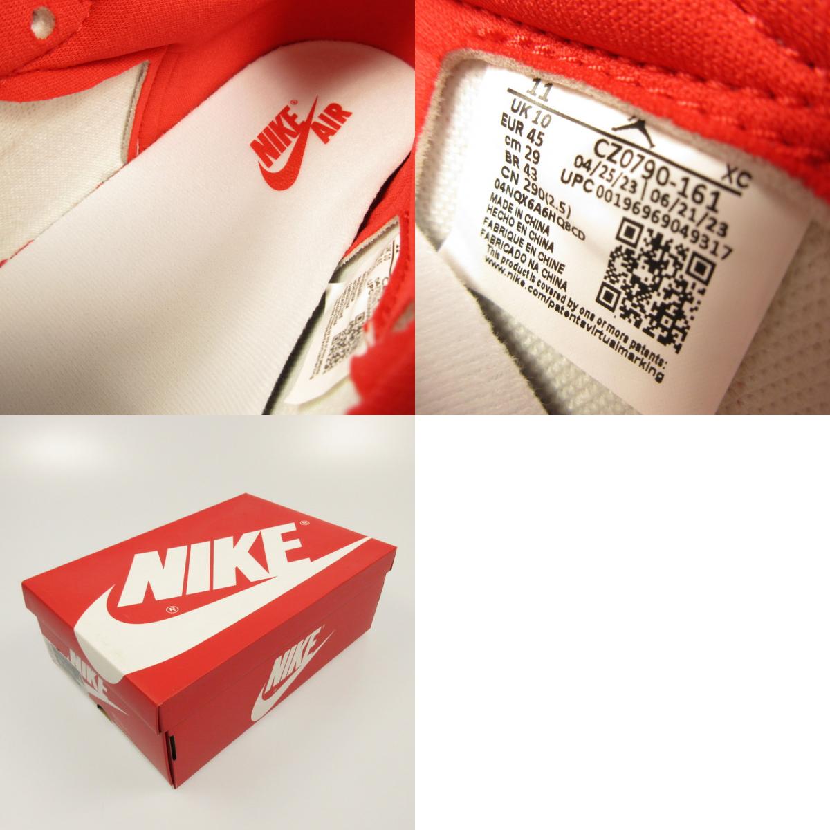 [Used] NIKE | Nike AIR JORDAN 1 LOW OG "METALLIC RED" Sneakers CZ0790-161 Red 29cm