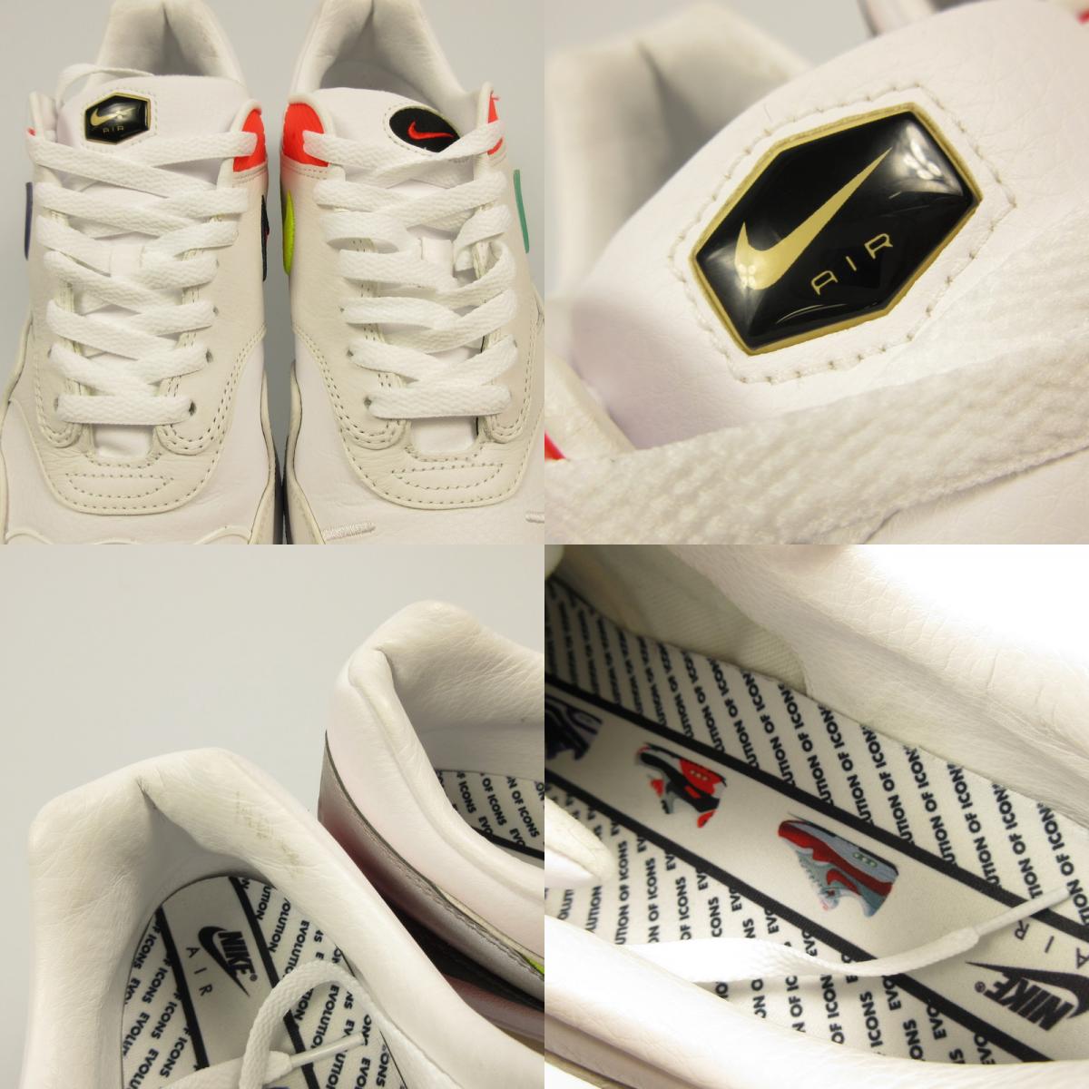 [Used] NIKE | Nike AIR MAX 1 'EVOLUTION OF ICONS' Sneakers CW6541-100 White 29cm