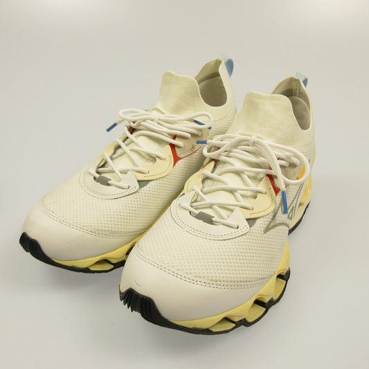 【中古】Mizuno | ミズノ WAVE PROPHECY β スニーカー D1GA220203 ホワイト 29cm