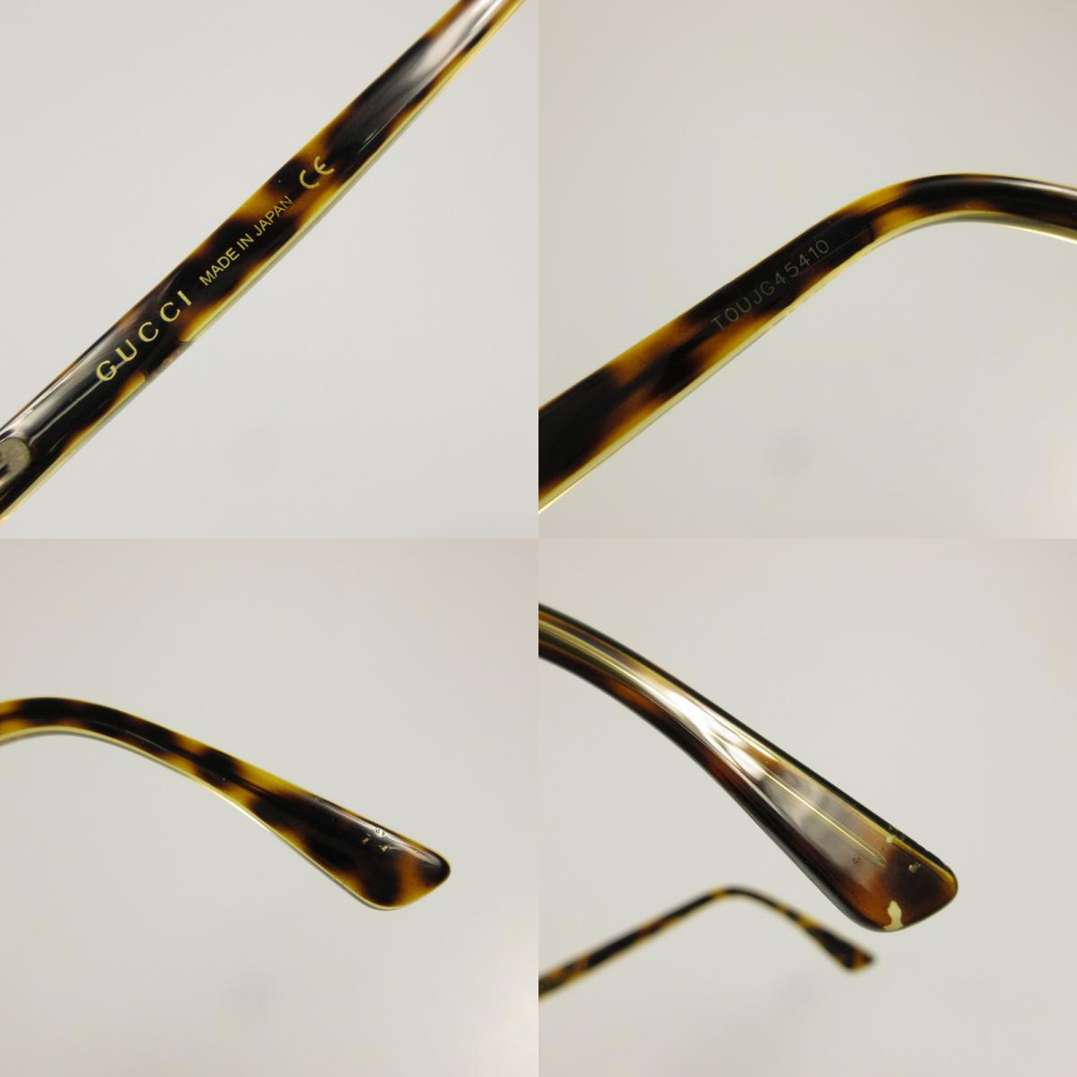 [Used] GUCCI | Gucci Eyeglasses GG0378OA Size: 55□14 Prescription Lenses Black