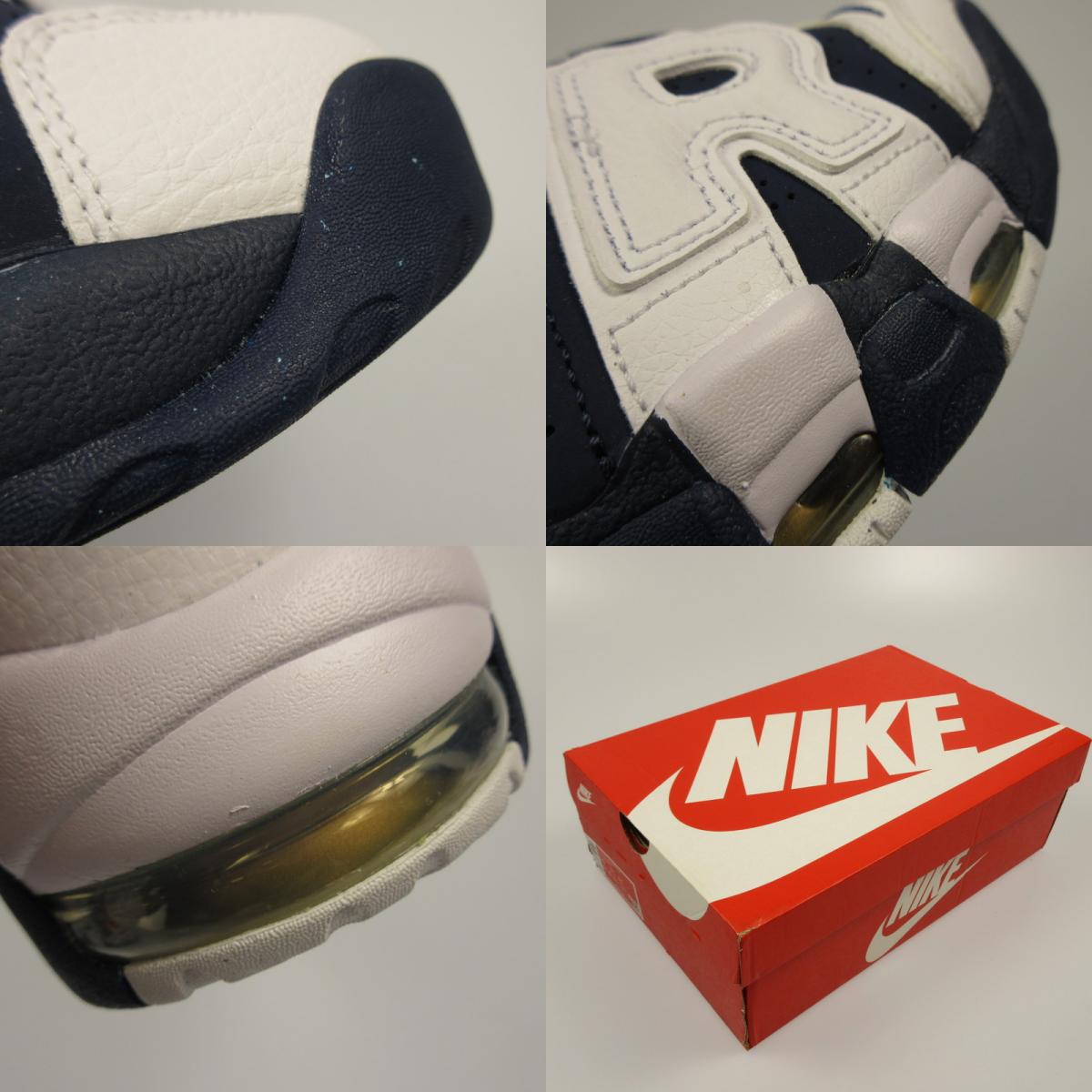 [Used] NIKE | Nike Air More Uptempo "Olympic" Sneakers FQ8182-100 Navy 28cm