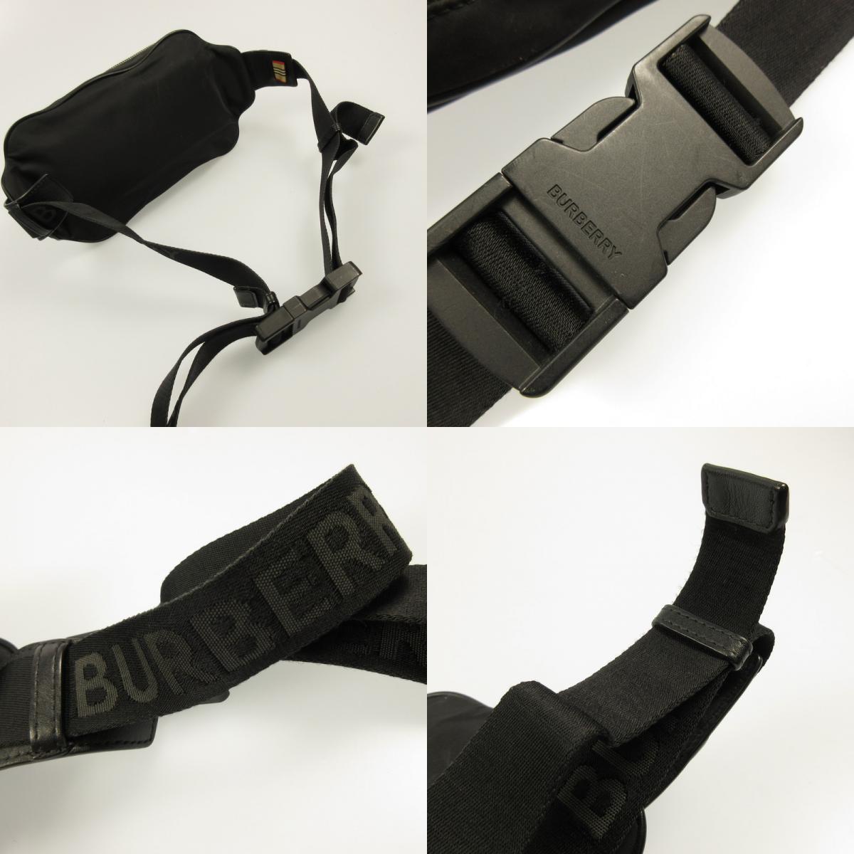 Used] BURBERRY London England | Burberry London England Waist Bag 8021089 Black