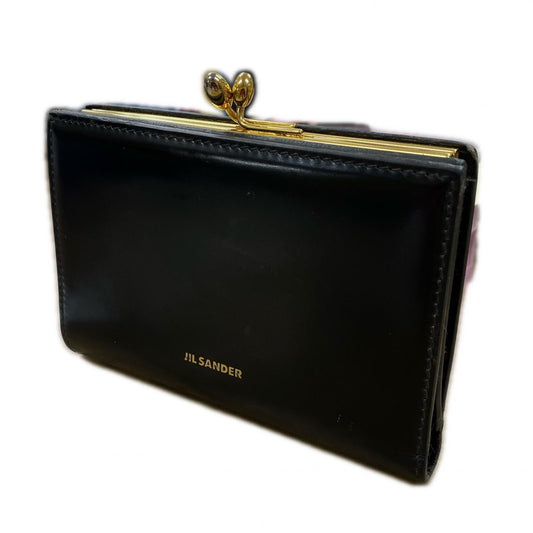 【中古】JIL SANDER | ジルサンダー GOJI PURSE SM 二つ折り財布 J07UI0015 ブラック