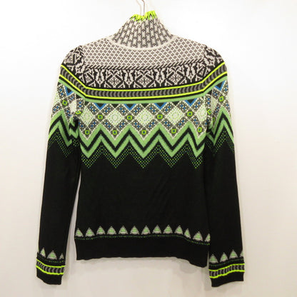 Used] Fair Isle High Neck Knitted Top Sweater MM22FW-KN028 Size: 2