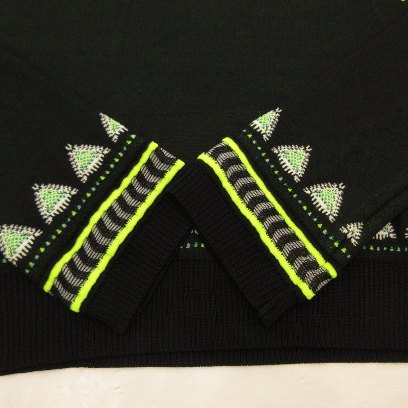 Used] Fair Isle High Neck Knitted Top Sweater MM22FW-KN028 Size: 2