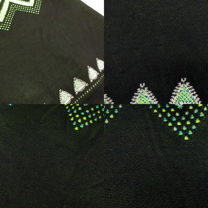 Used] Fair Isle High Neck Knitted Top Sweater MM22FW-KN028 Size: 2