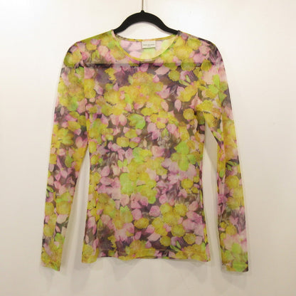 【Used】 DRIES VAN NOTEN | Dries Van Noten Heste Floral Print Mesh Top Other Tops Size: S