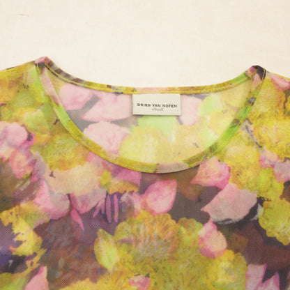 【Used】 DRIES VAN NOTEN | Dries Van Noten Heste Floral Print Mesh Top Other Tops Size: S