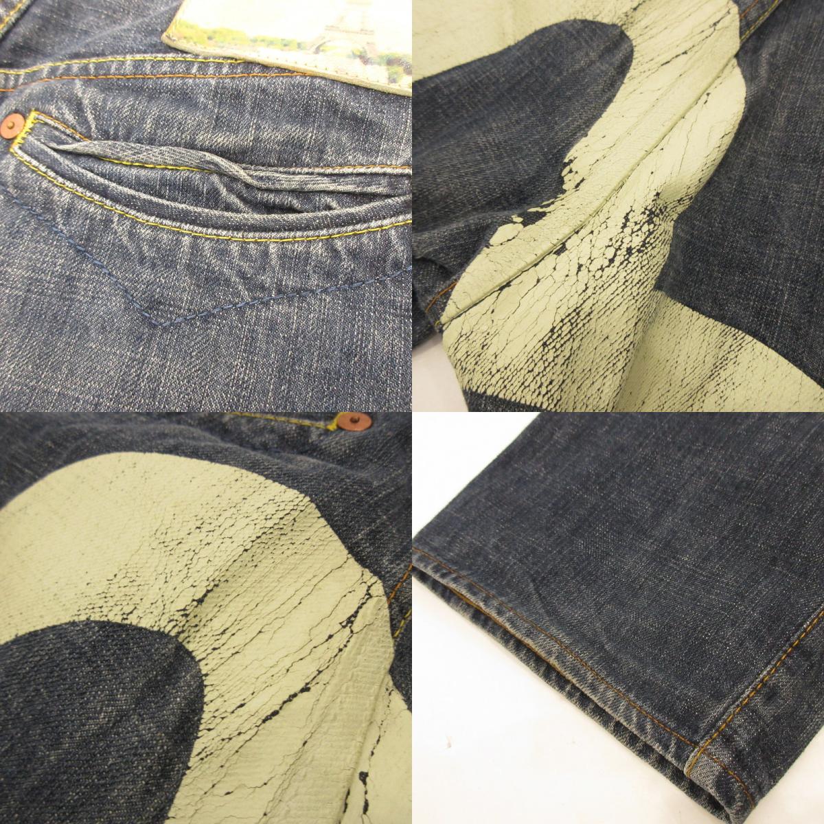 [Used] EVISU | Evisu Big Seagull Denim Pants Navy Size: 30