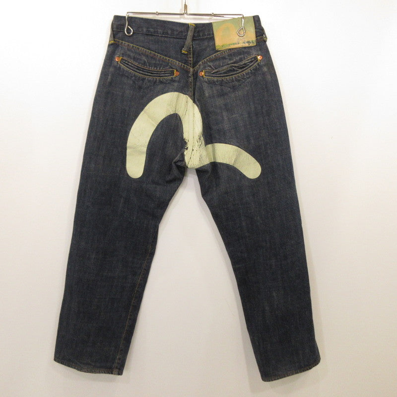 [Used] EVISU | Evisu Big Seagull Denim Pants Navy Size: 30